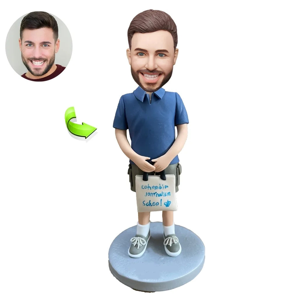 Funny custom bobblehead of funny 11, a playful and humorous personalized figurine