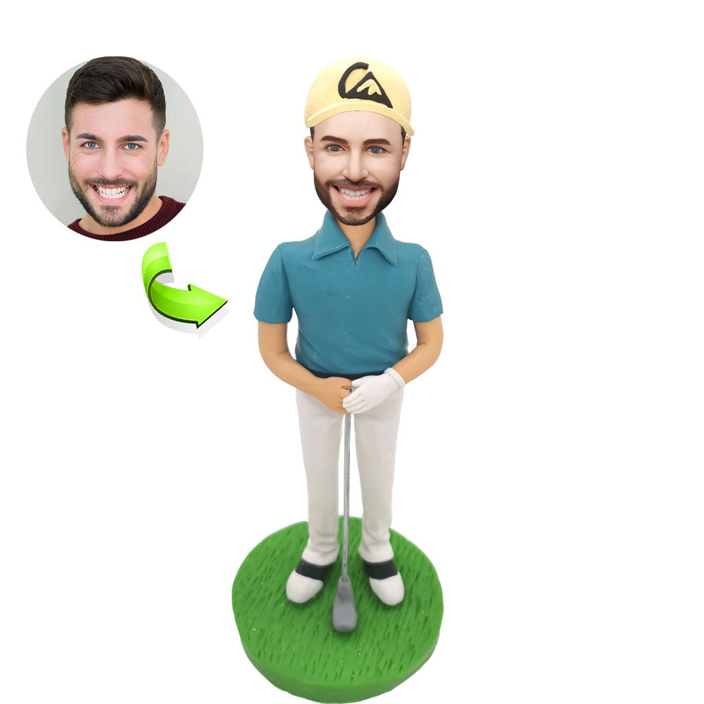Custom sports bobblehead of sports 16 in action pose, ideal for athletes and sports fans’ gifts