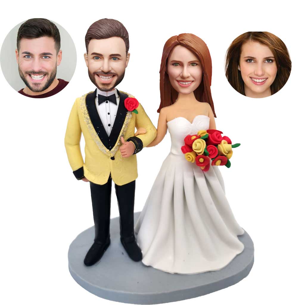 Custom bobblehead of leisure 70 representing their Leisure Activity, a unique personalized gift