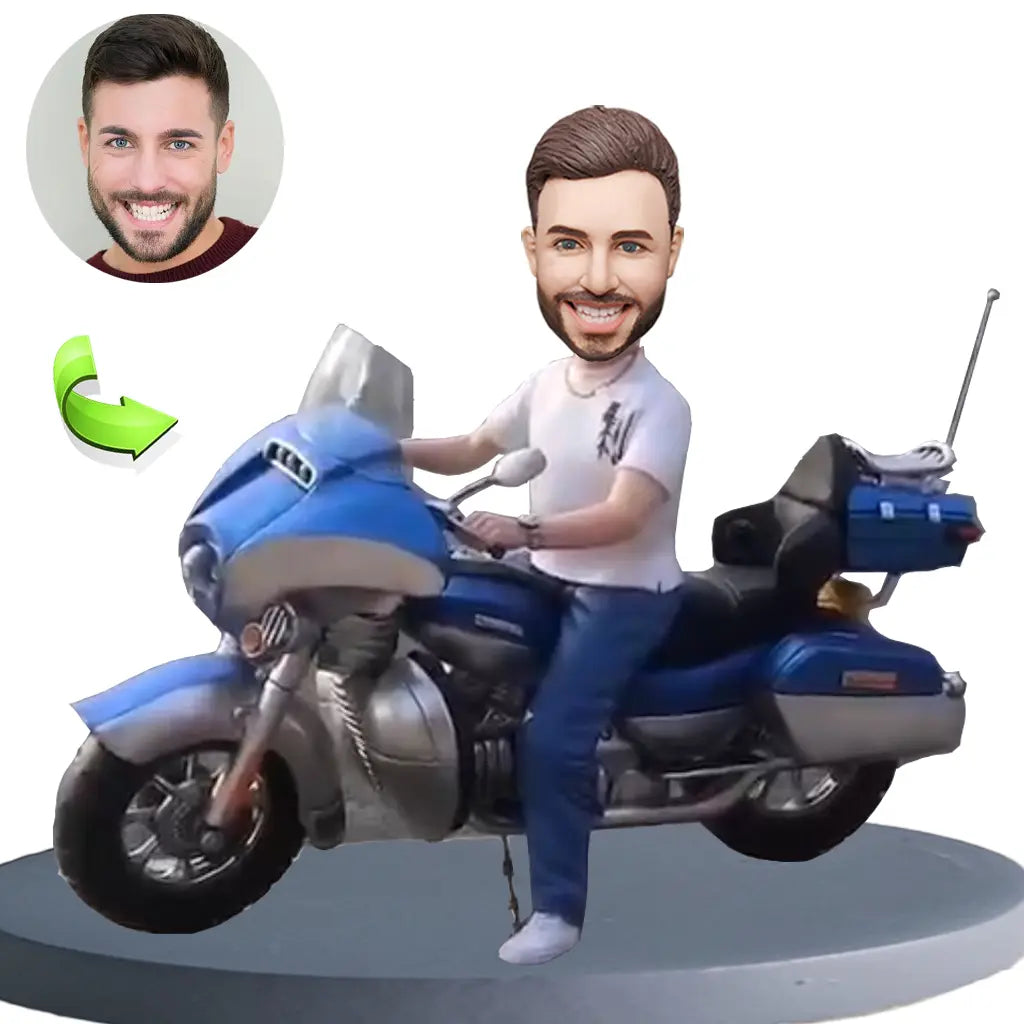 Custom sports bobblehead of sports 73 in action pose, ideal for athletes and sports fans’ gifts