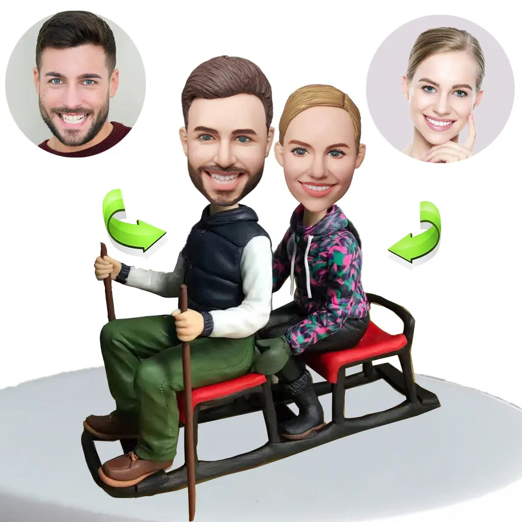 Couples custom bobblehead of couples 14, a charming keepsake for romantic occasions