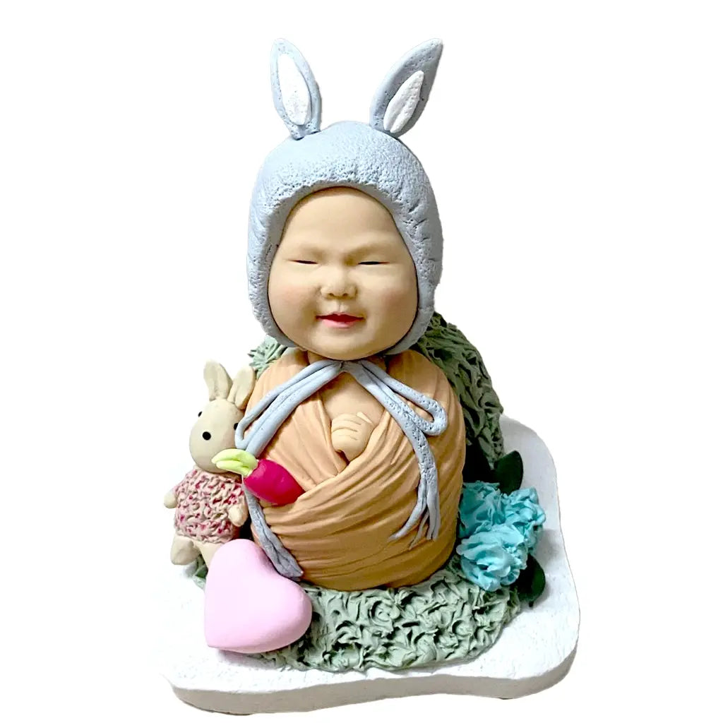 Kids custom bobblehead of kid 4, a fun and adorable personalized figurine for children