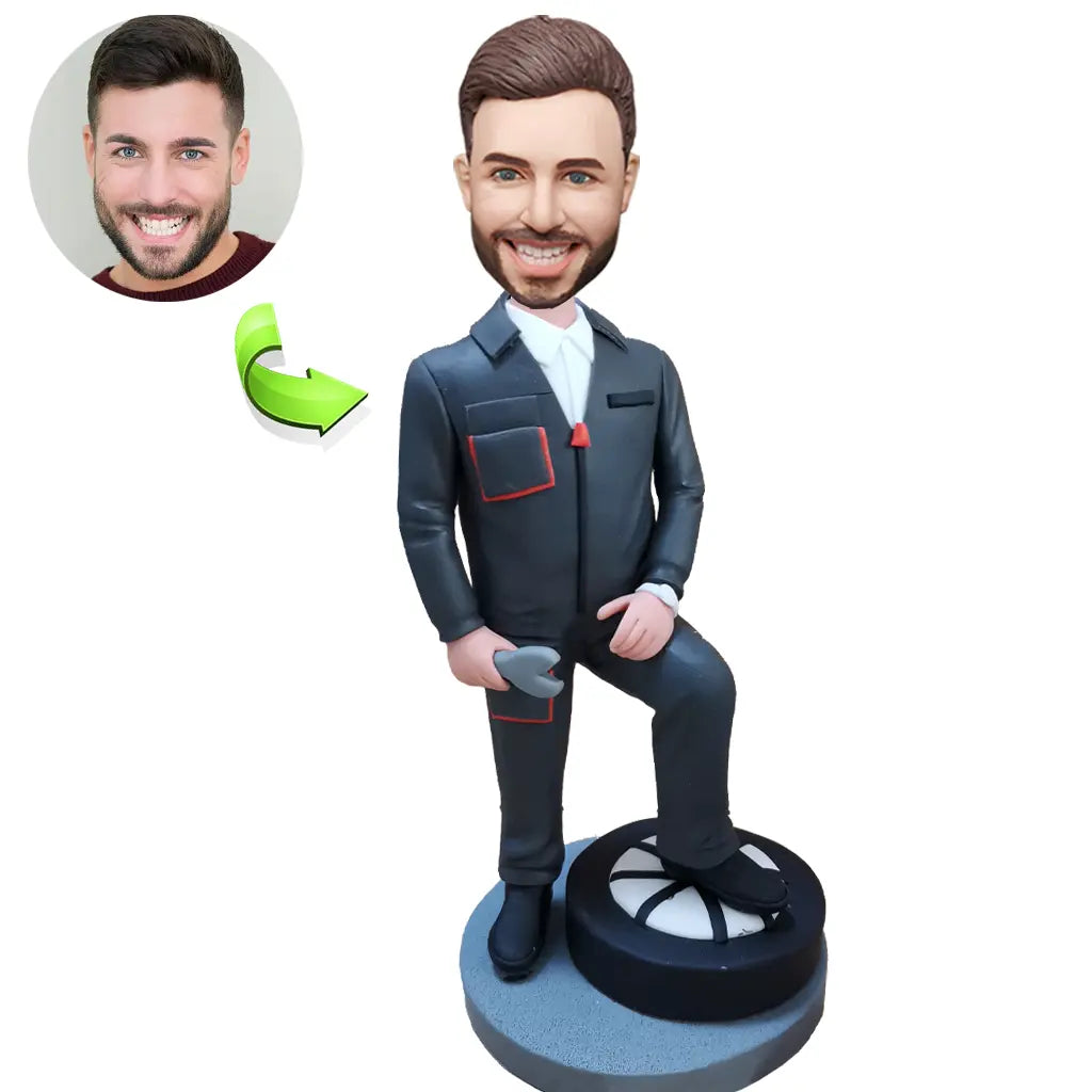 Custom bobblehead of Career 6 representing their Career, a unique personalized gift