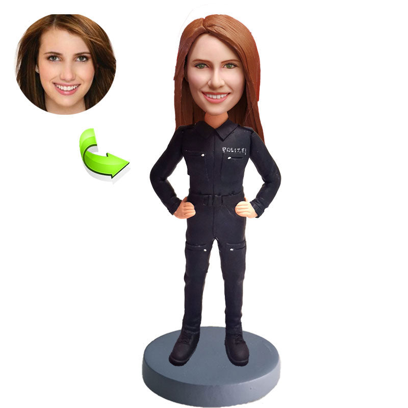 Police officer custom bobblehead of police 12 a meaningful gift honoring service and duty