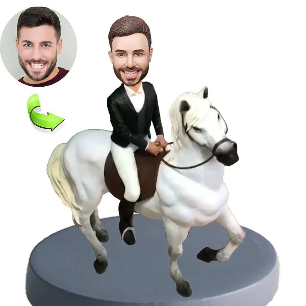 Custom sports bobblehead of sports 75 in action pose, ideal for athletes and sports fans’ gifts