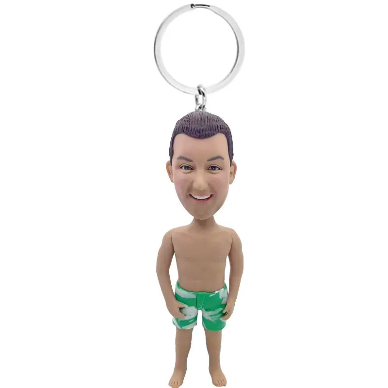 Custom bobblehead keychain of k5, a portable and fun personalized accessory