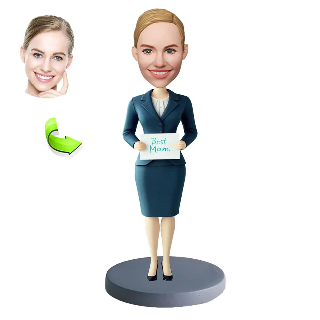 Business custom bobblehead of business 33, a professional yet light-hearted gift for colleagues