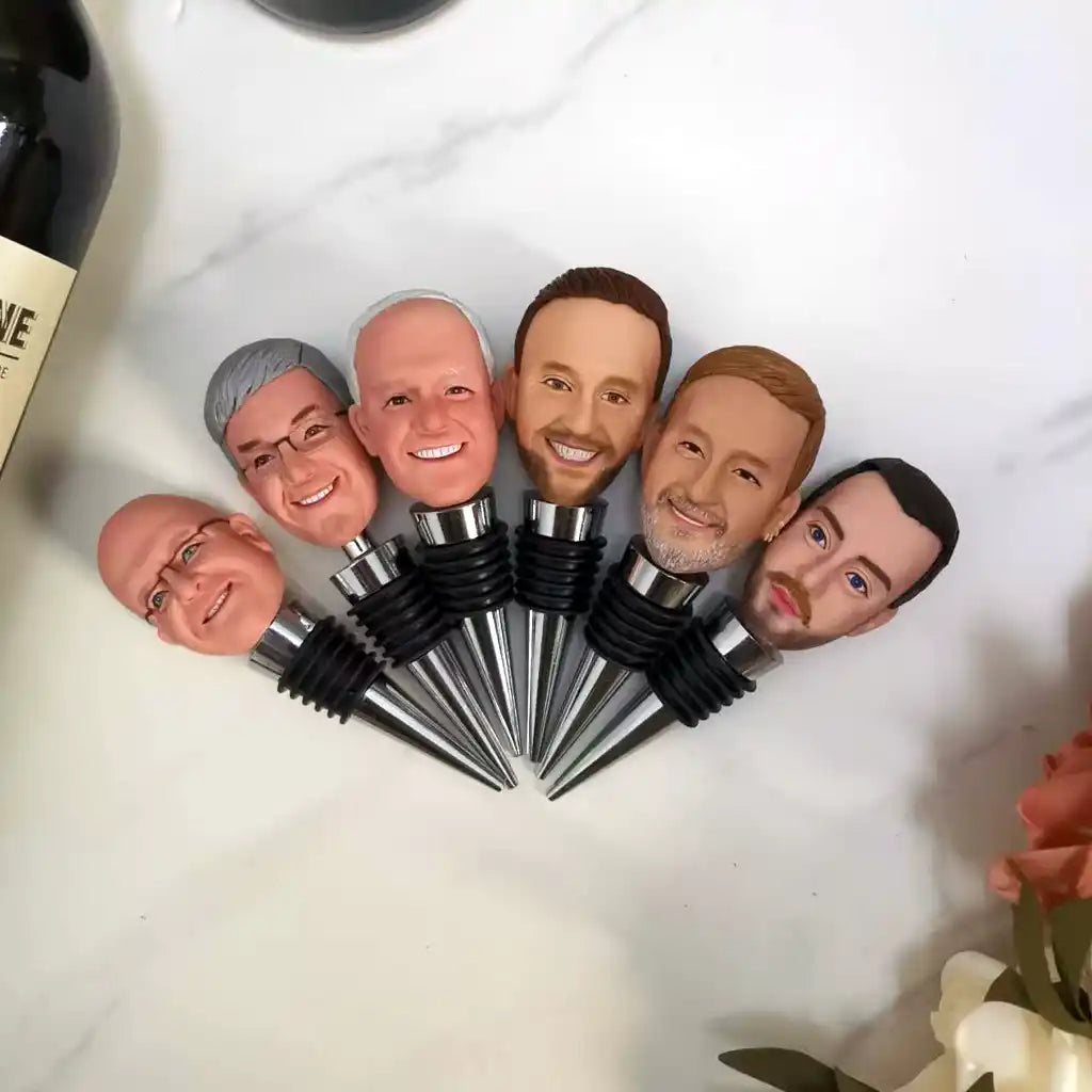 Custom bobblehead keychain of bottle opener 15, a portable and fun personalized accessory