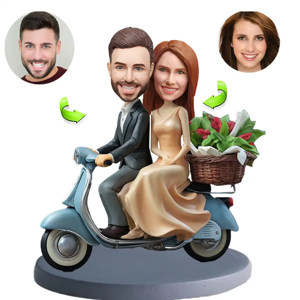 Couples custom bobblehead of couples 28, a charming keepsake for romantic occasions