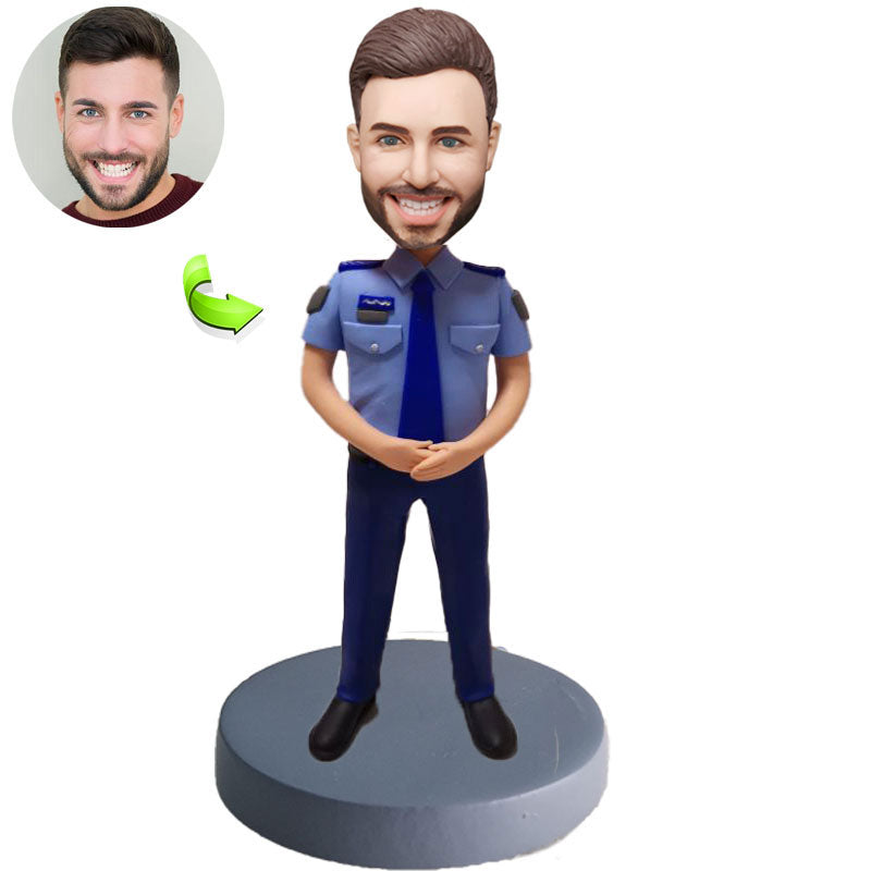 Police officer custom bobblehead of police 8 a meaningful gift honoring service and duty