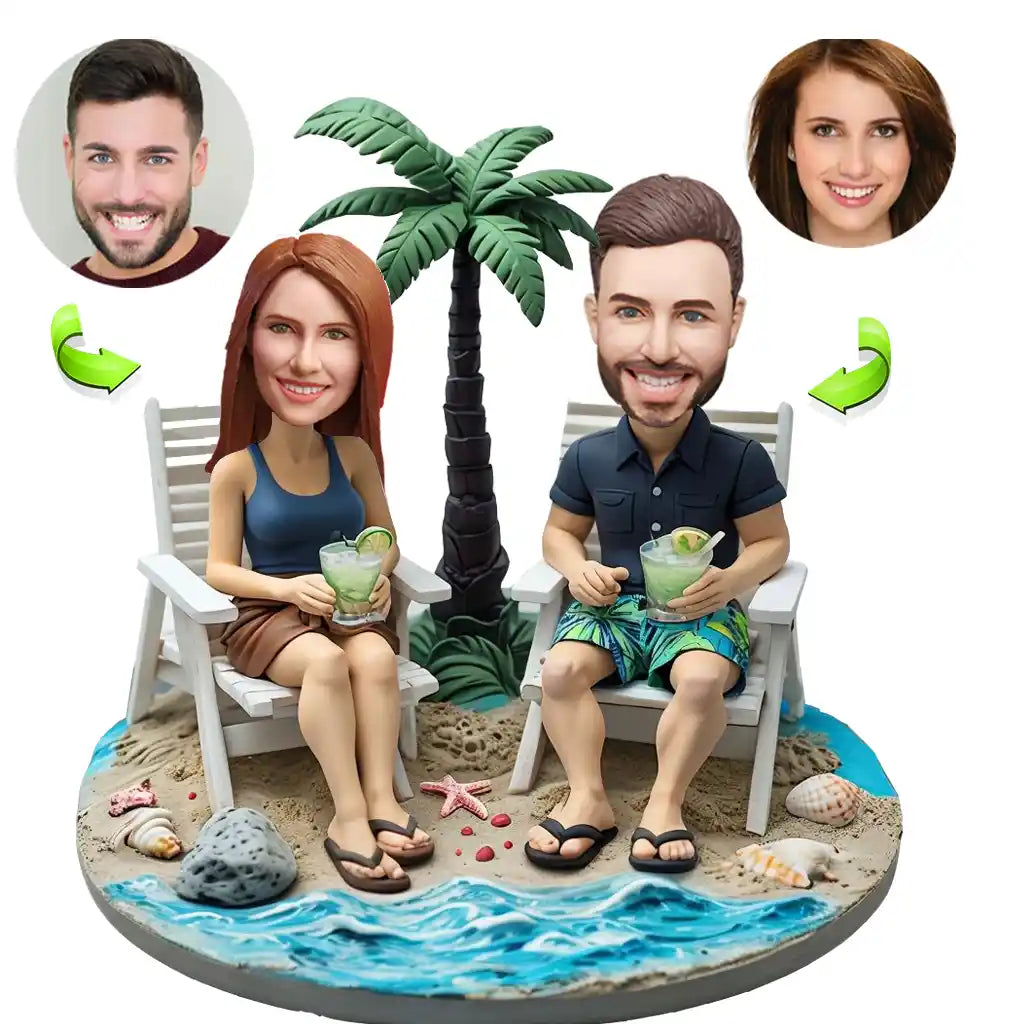 Couples custom bobblehead of couples 24, a charming keepsake for romantic occasions