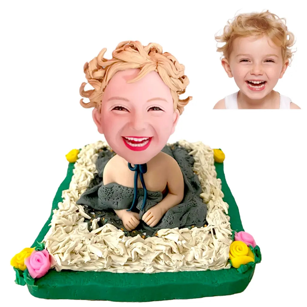 Kids custom bobblehead of kid 10, a fun and adorable personalized figurine for children