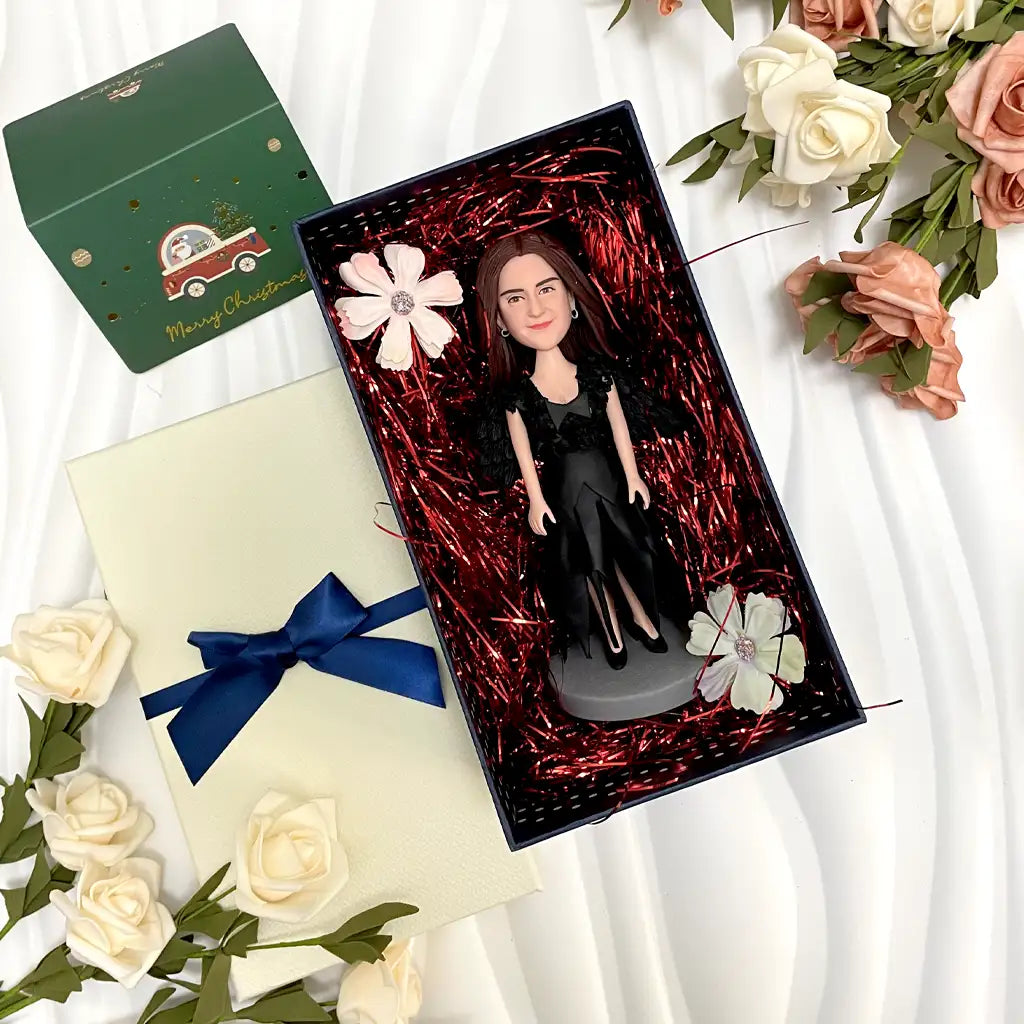 Funny custom bobblehead of funny 38, a playful and humorous personalized figurine