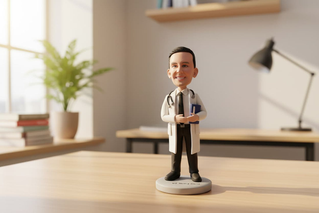 Best Thank You Gift for a Doctor: A Personalized Doctor Bobblehead That Tells a Story