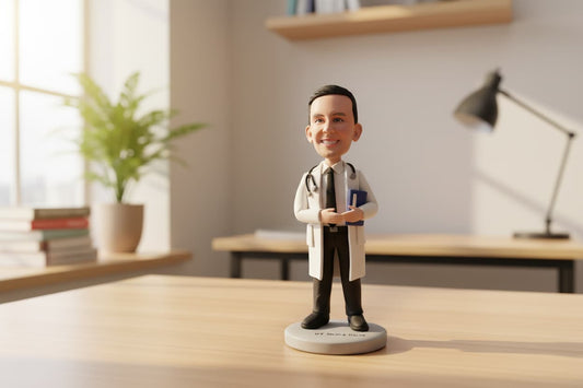 Best Thank You Gift for a Doctor: A Personalized Doctor Bobblehead That Tells a Story