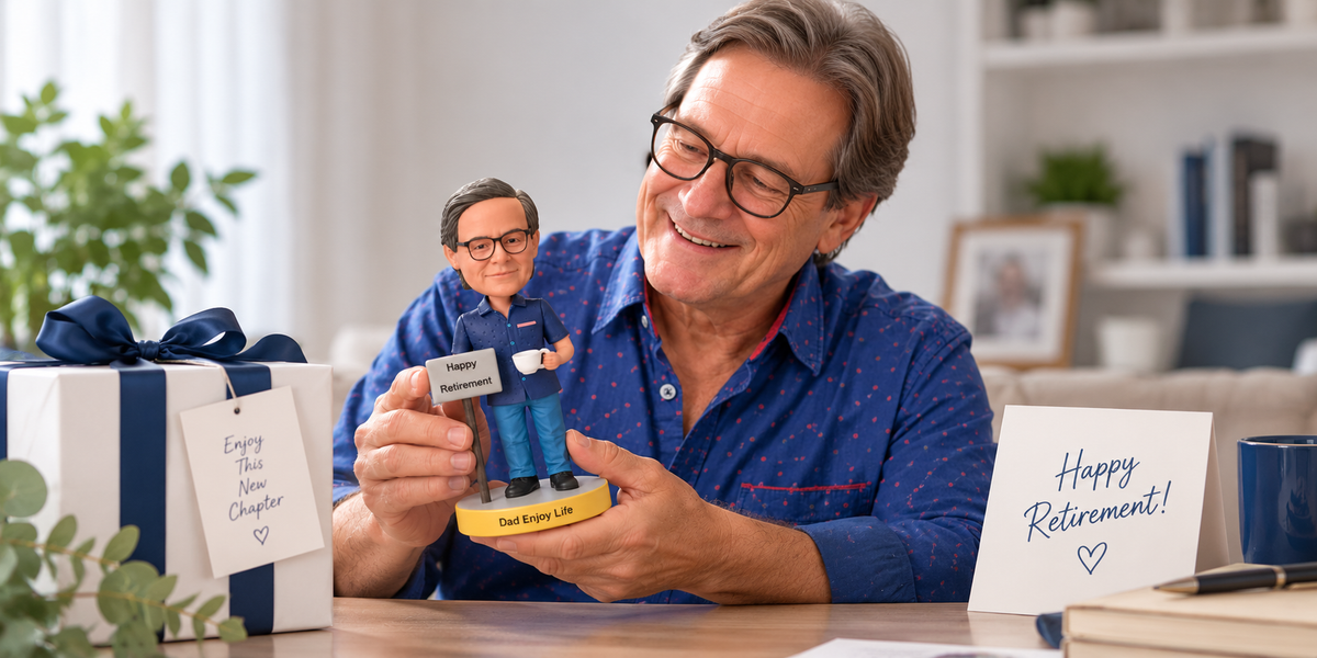 Custom Retirement Bobbleheads