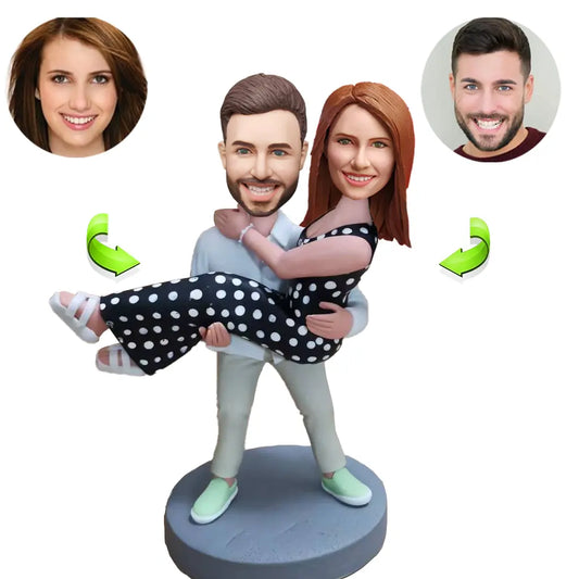 Couples custom bobblehead of couples 17, a charming keepsake for romantic occasions