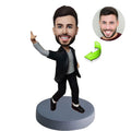 Custom bobblehead of leisure 103 representing their Leisure Activity, a unique personalized gift