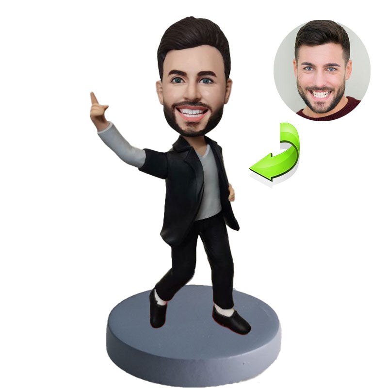 Custom bobblehead of leisure 103 representing their Leisure Activity, a unique personalized gift