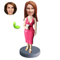 Funny custom bobblehead of funny 27, a playful and humorous personalized figurine