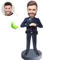 Police officer custom bobblehead of police 4 a meaningful gift honoring service and duty