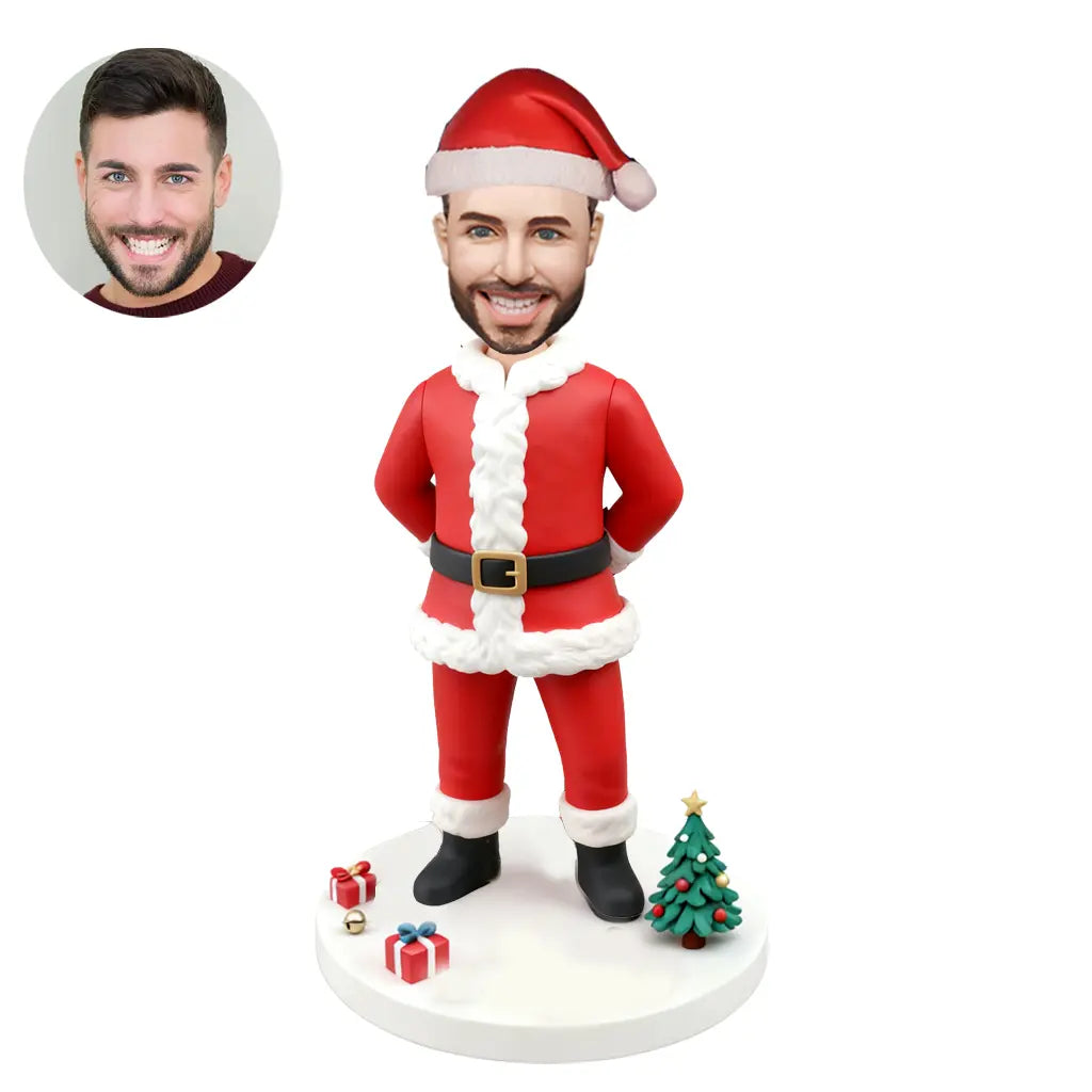 Handcrafted Christmas Bobblehead - Custom Personalized Bobblehead Doll from Photo Gift