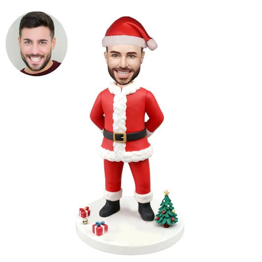 Handcrafted Christmas Bobblehead - Custom Personalized Bobblehead Doll from Photo Gift