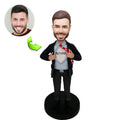 Custom bobblehead of leisure 86 representing their Leisure Activity, a unique personalized gift