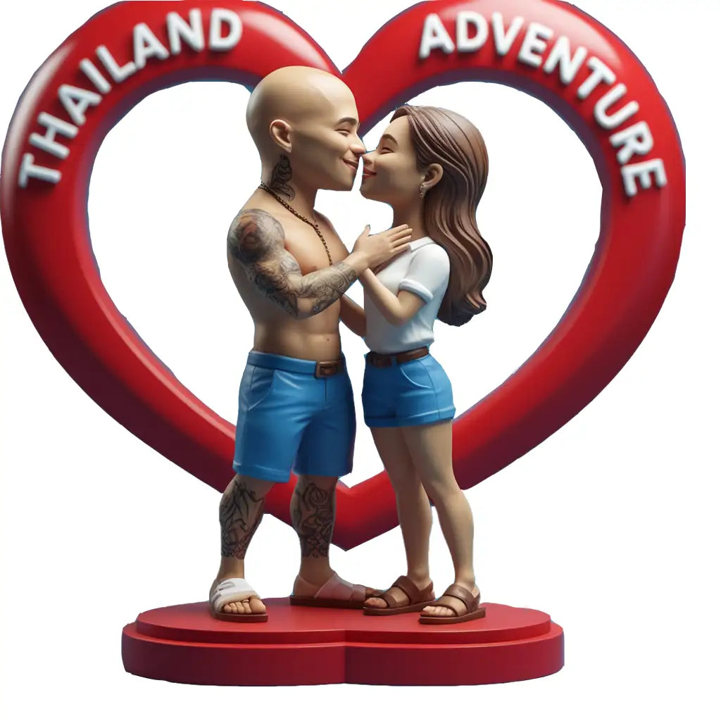 Couples custom bobblehead of couples 22, a charming keepsake for romantic occasions