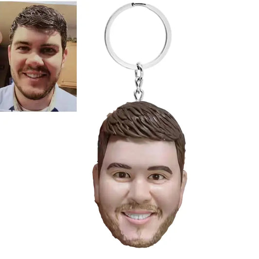 Custom bobblehead keychain of k2, a portable and fun personalized accessory