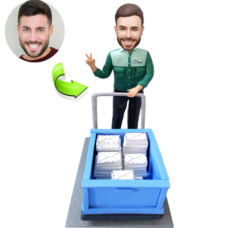 Post Office Worker Custom Bobblehead