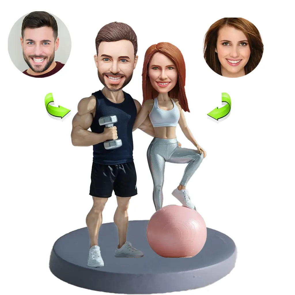 Custom sports bobblehead of sports 106 in action pose, ideal for athletes and sports fans’ gifts