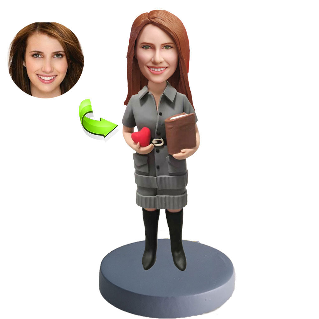 Custom bobblehead of leisure 59 representing their Leisure Activity, a unique personalized gift