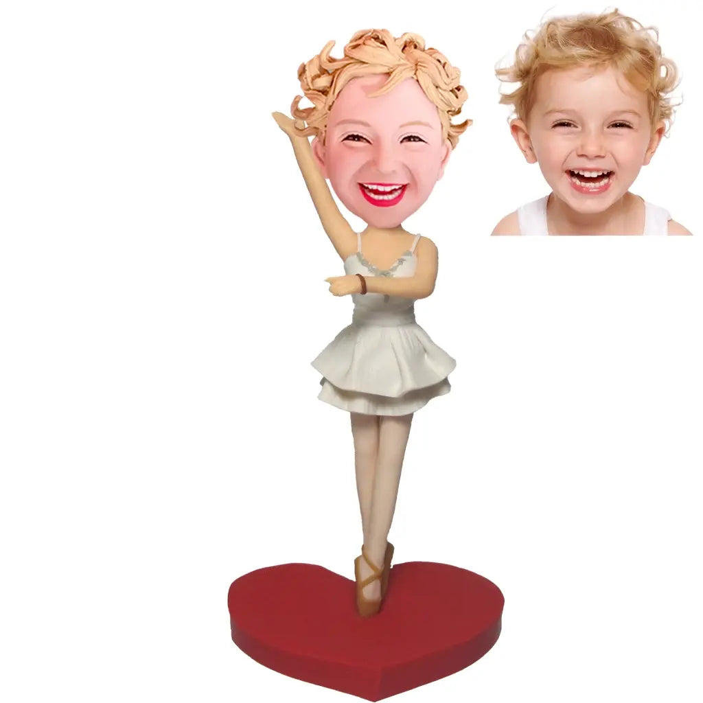 Ballerina Girl Custom Bobblehead