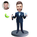 Business custom bobblehead of business 15, a professional yet light-hearted gift for colleagues