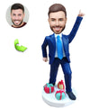 Funny custom bobblehead of funny 28, a playful and humorous personalized figurine
