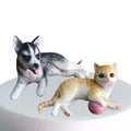 Custom pet bobblehead of pet 19, a personalized and charming gift capturing your beloved pet