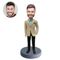 Custom bobblehead of leisure 106representing their Leisure Activity, a unique personalized gift