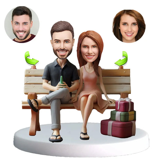 Couples custom bobblehead of couples 20, a charming keepsake for romantic occasions