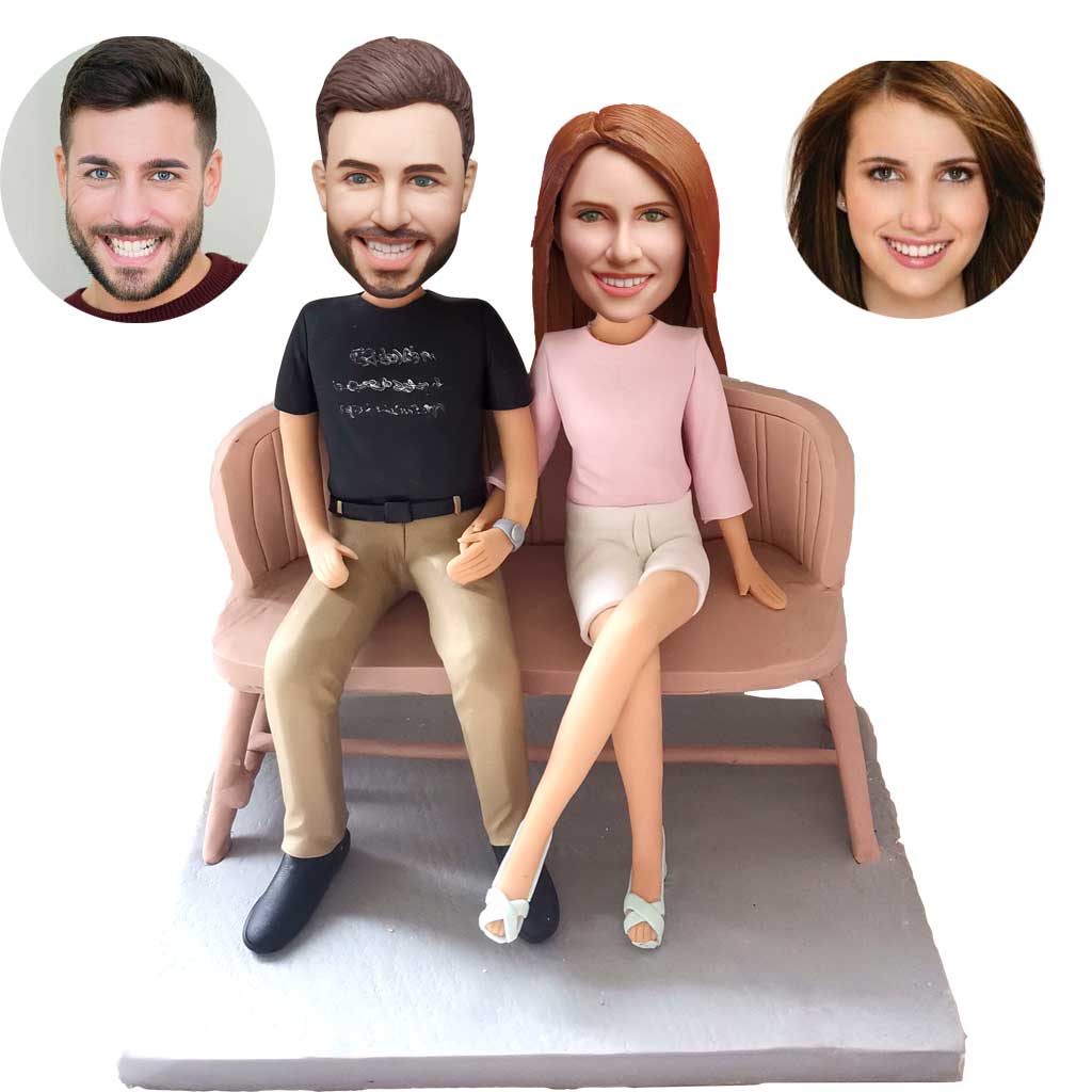 Custom bobblehead of leisure 76 representing their Leisure Activity, a unique personalized gift