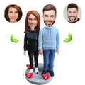Couples custom bobblehead of couples 48, a charming keepsake for romantic occasions