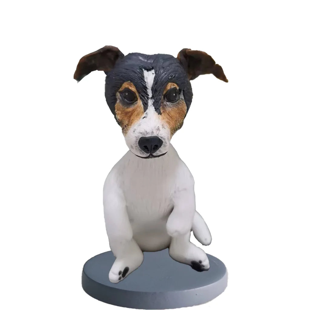Custom pet bobblehead of pet 12, a personalized and charming gift capturing your beloved pet