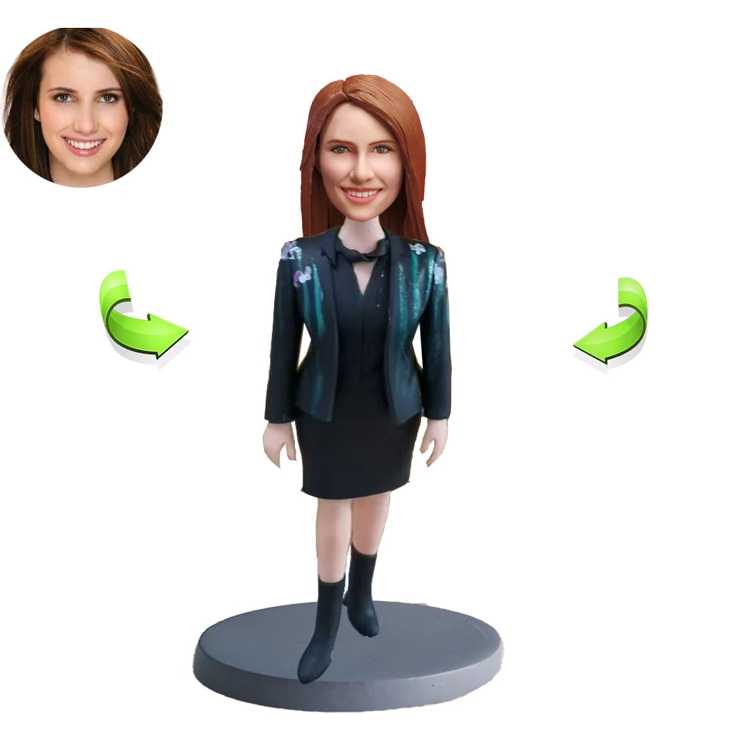Custom bobblehead of leisure 48 representing their Leisure Activity, a unique personalized gift