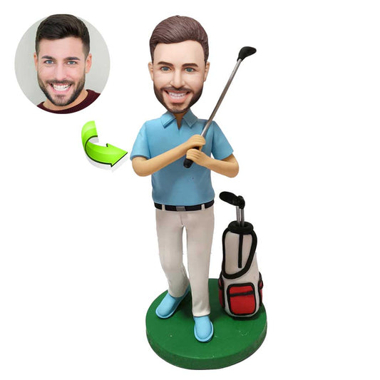 Custom sports bobblehead of sports 24 in action pose, ideal for athletes and sports fans’ gifts