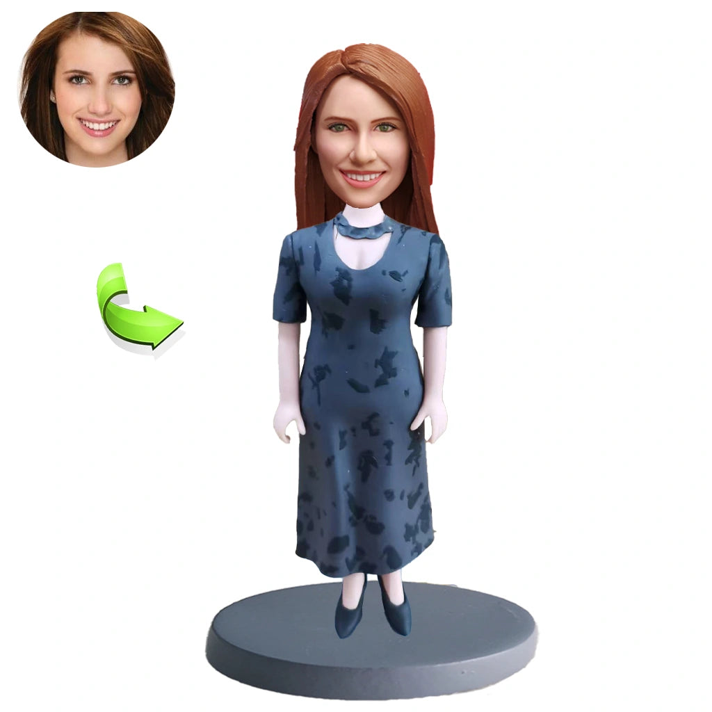Custom bobblehead of leisure 50 representing their Leisure Activity, a unique personalized gift