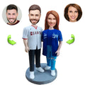 Custom sports bobblehead of sports 70 in action pose, ideal for athletes and sports fans’ gifts