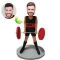 Custom sports bobblehead of sports 25 in action pose, ideal for athletes and sports fans’ gifts