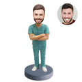 Male Anesthesiologist Custom Bobblehead
