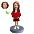 Custom bobblehead of leisure 7 representing their Leisure Activity, a unique personalized gift