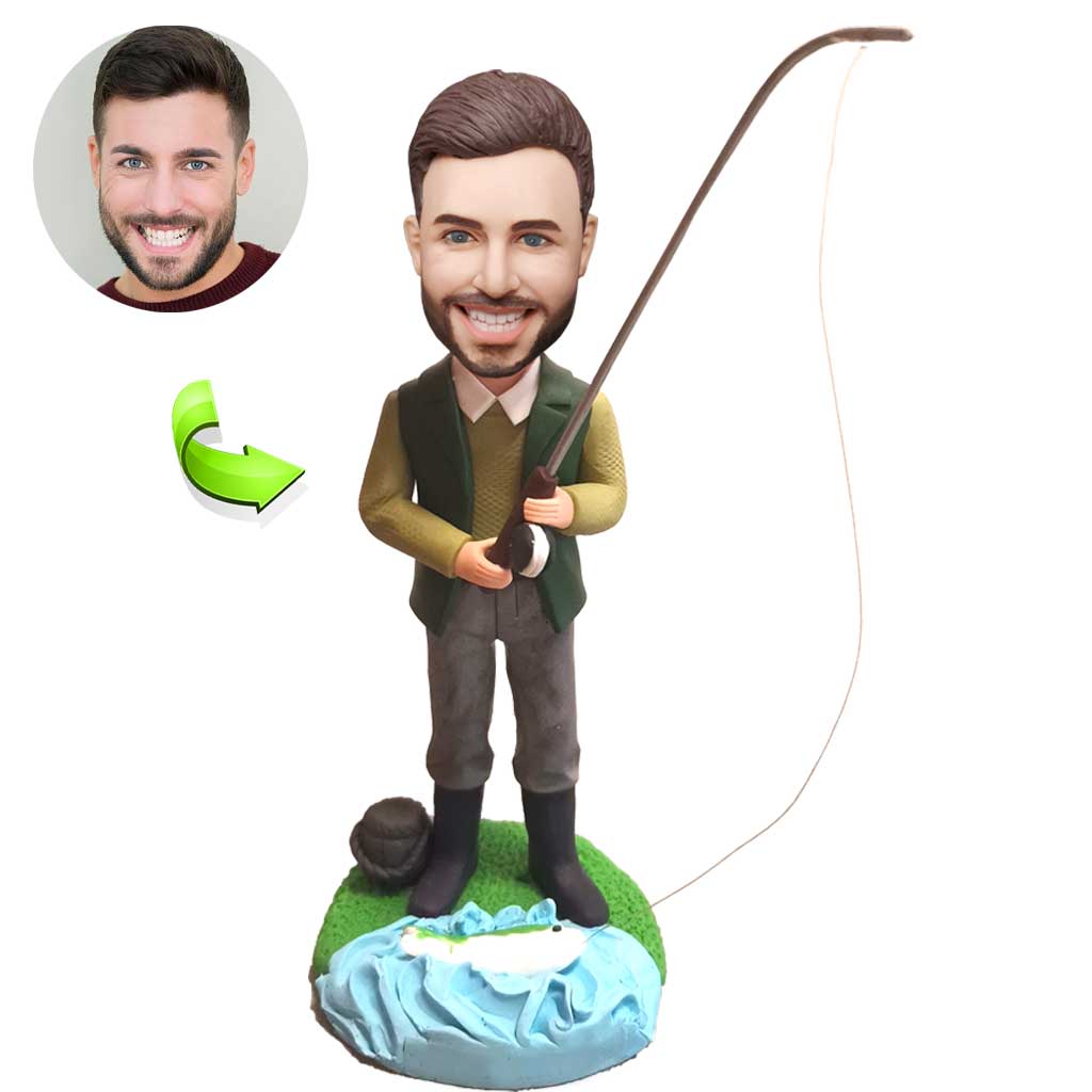 Custom sports bobblehead of sports 72 in action pose, ideal for athletes and sports fans’ gifts